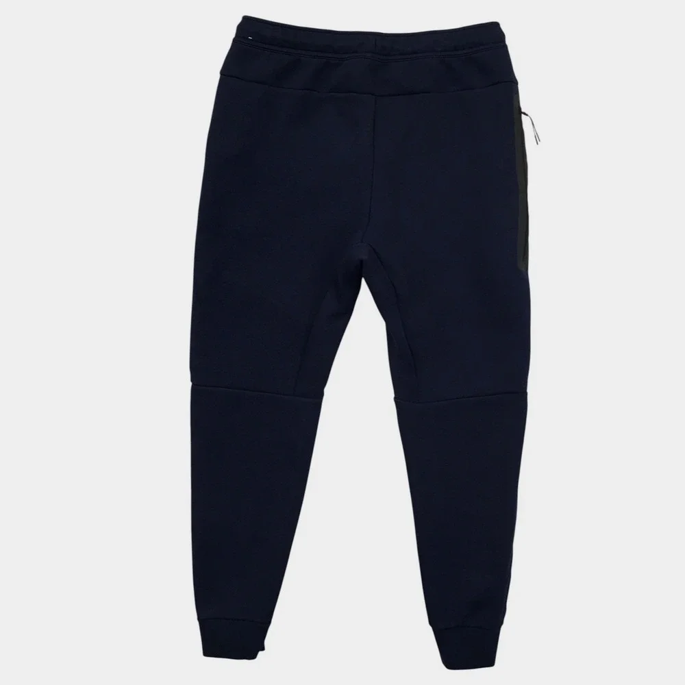 Nike Tech Fleece Mens Joggers Navy Sportswear Tapered Sweatpants Large HV0959